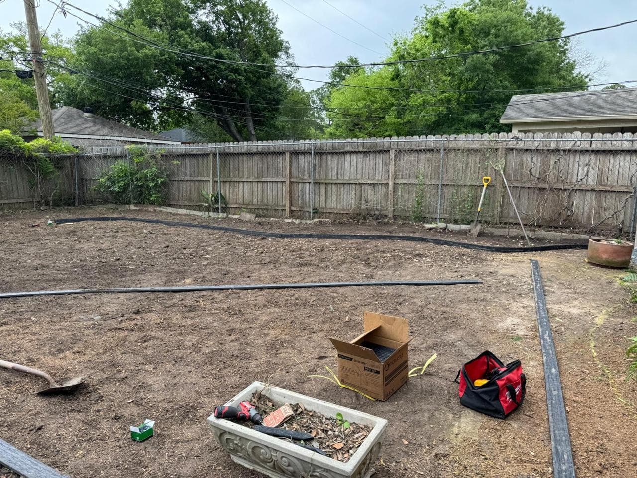 Landscaping & Property Improvements photograph from EG Tree Services in the Cleveland, Texas area