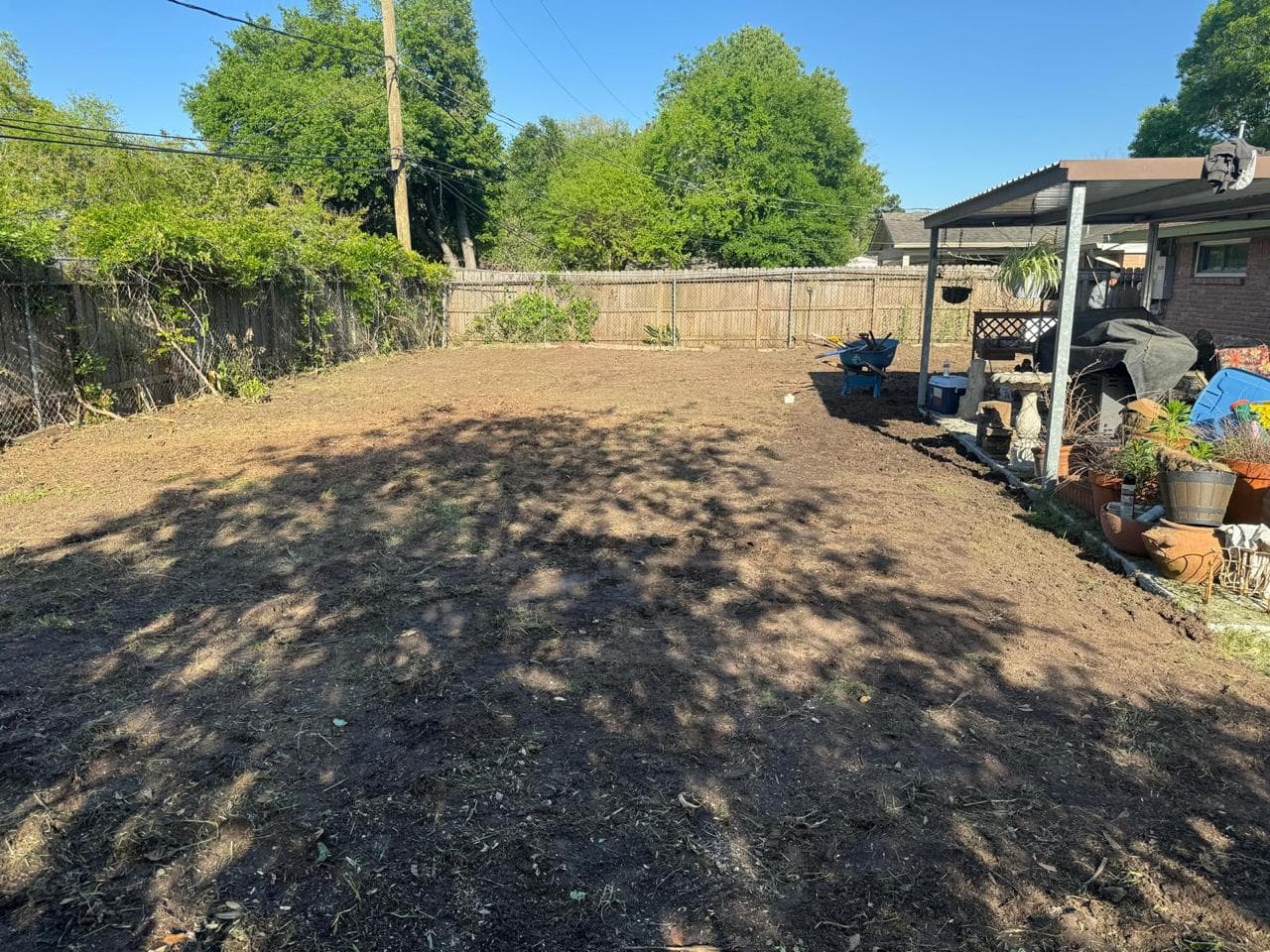 Landscaping & Property Improvements photograph from EG Tree Services in the Cleveland, Texas area