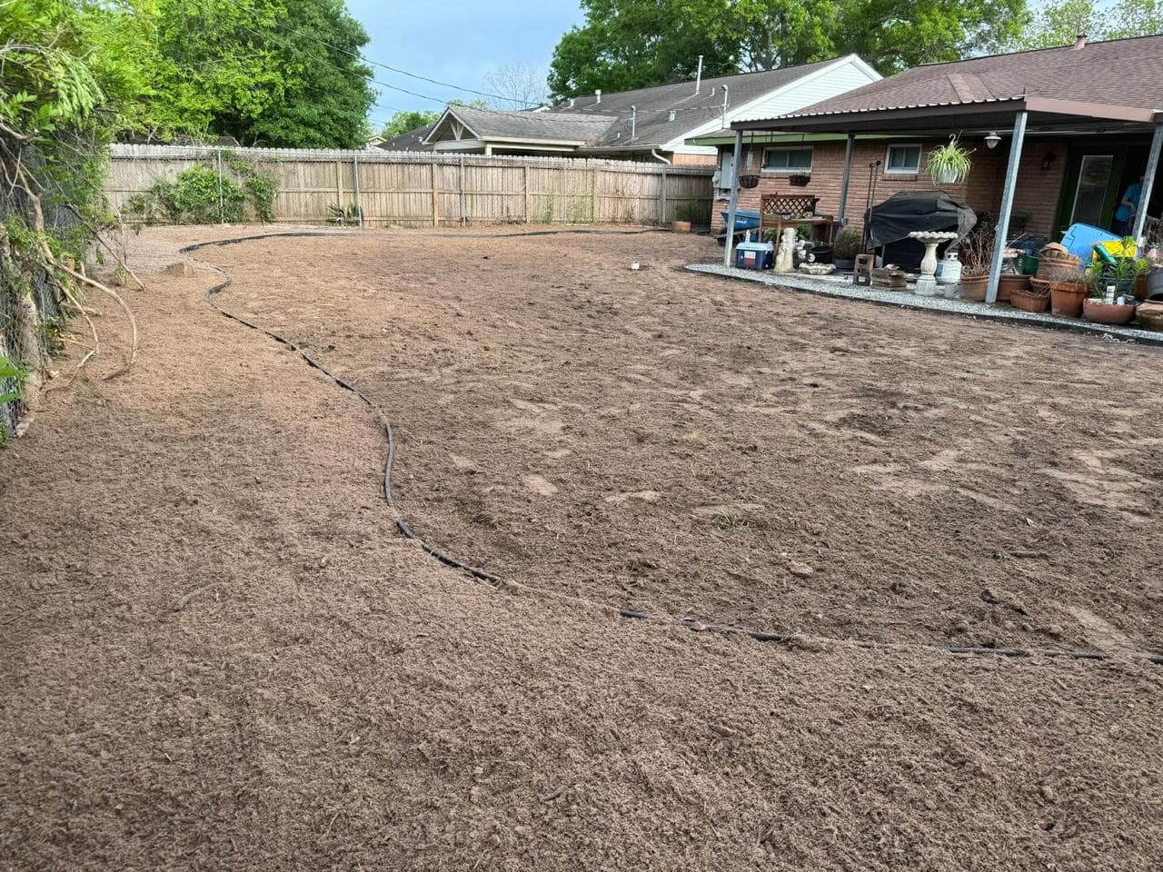 Landscaping & Property Improvements photograph from EG Tree Services in the Cleveland, Texas area