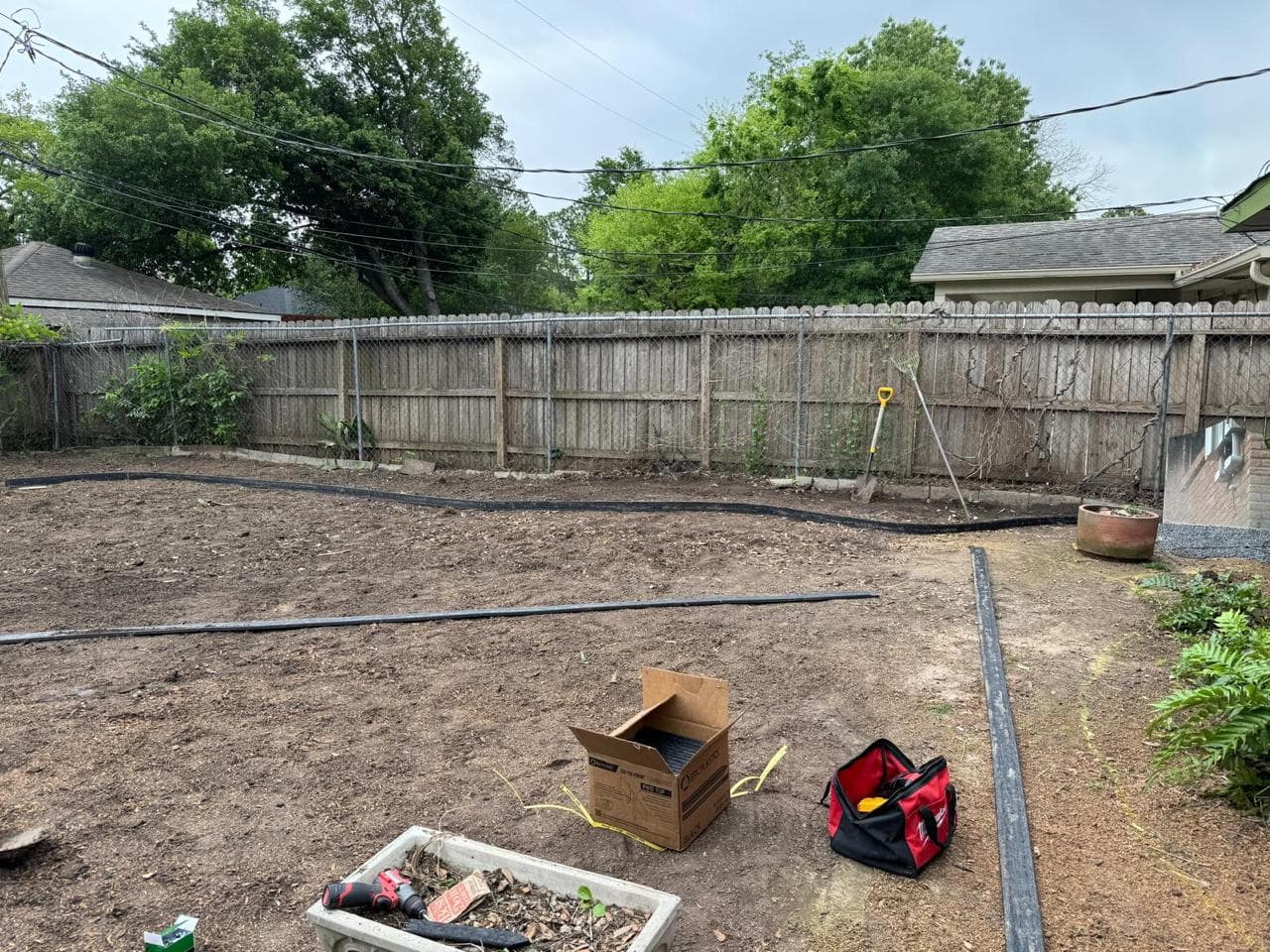 Landscaping & Property Improvements photograph from EG Tree Services in the Cleveland, Texas area