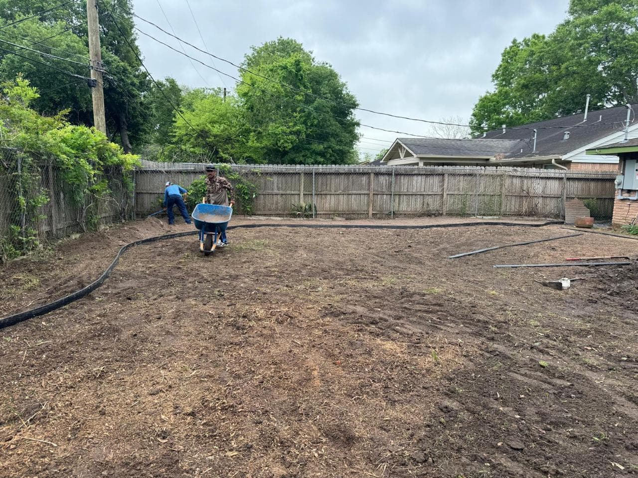 Landscaping & Property Improvements photograph from EG Tree Services in the Cleveland, Texas area