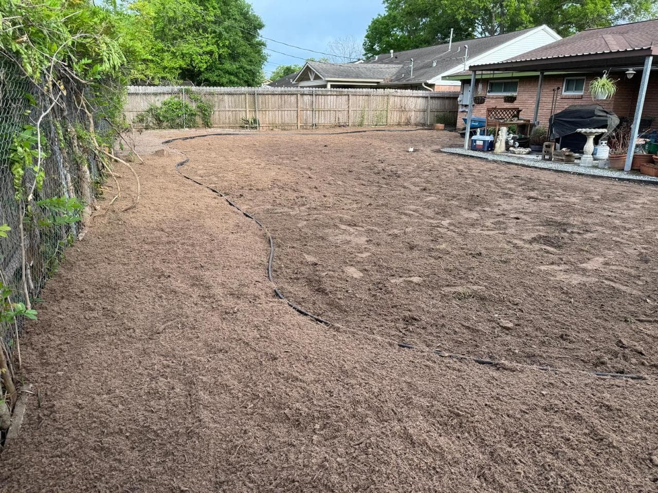 Landscaping & Property Improvements photograph from EG Tree Services in the Cleveland, Texas area