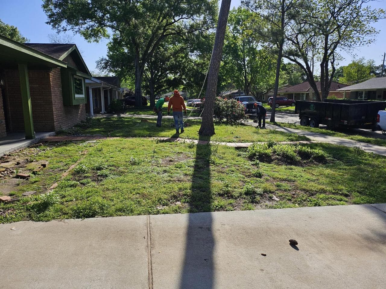 Landscaping & Property Improvements photograph from EG Tree Services in the Cleveland, Texas area