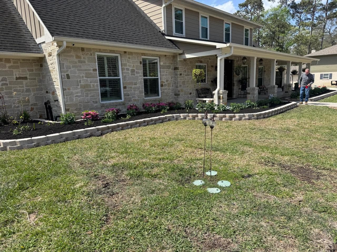 Landscaping & Property Improvements photograph from EG Tree Services in the Cleveland, Texas area
