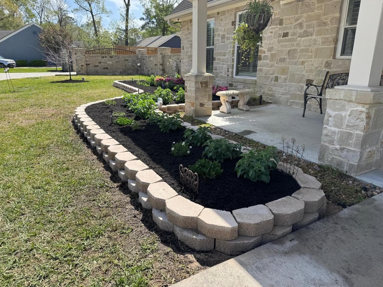 Landscaping & Property Improvements photograph from EG Tree Services in the Cleveland, Texas area