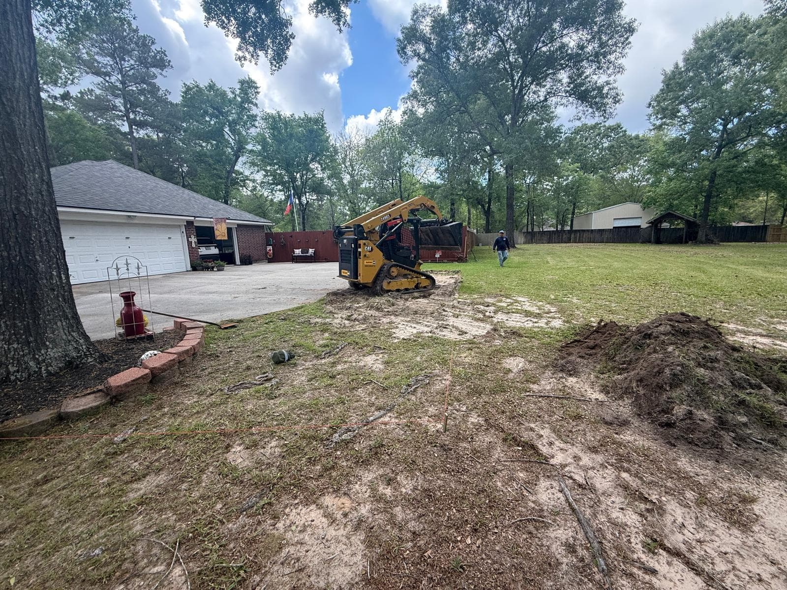 Landscaping & Property Improvements photograph from EG Tree Services in the Cleveland, Texas area