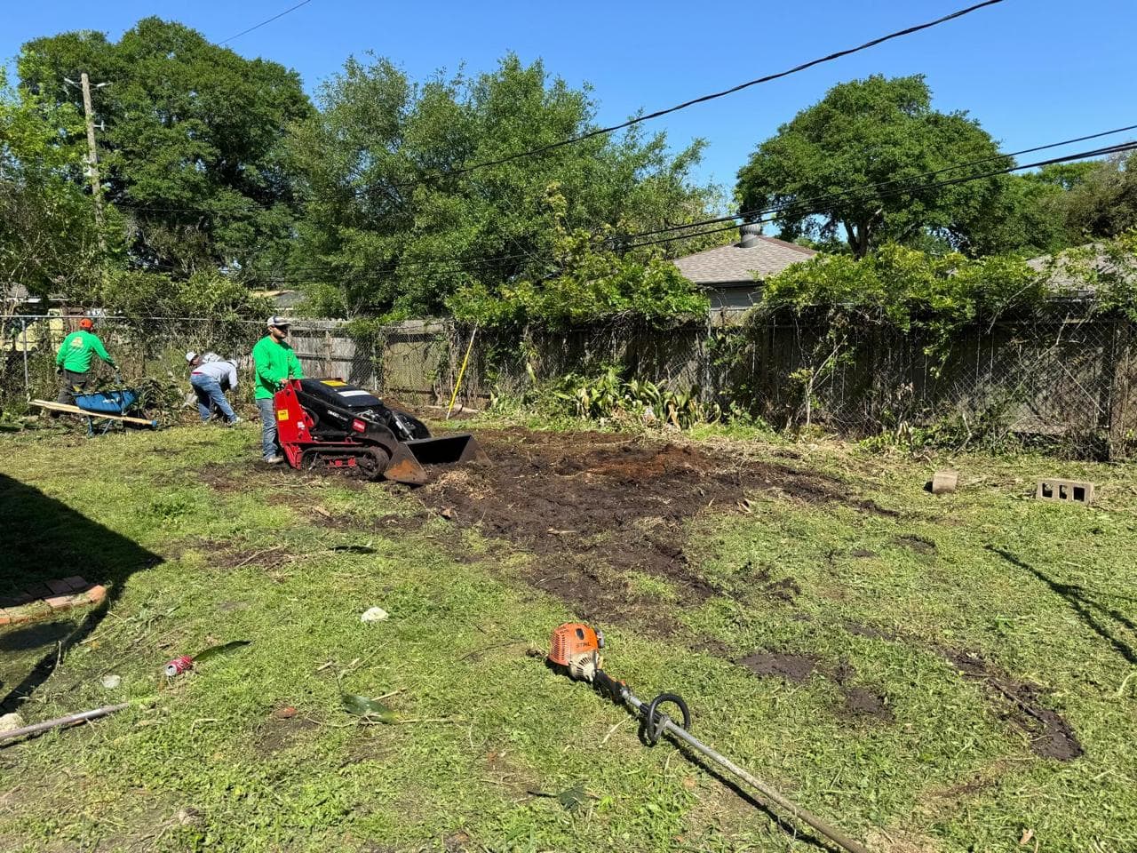 Landscaping & Property Improvements photograph from EG Tree Services in the Cleveland, Texas area
