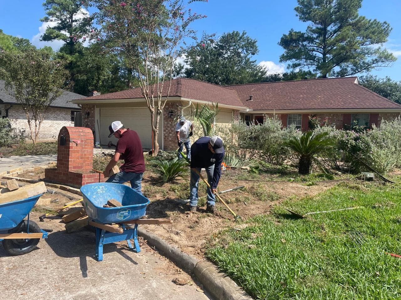 Landscaping & Property Improvements photograph from EG Tree Services in the Cleveland, Texas area