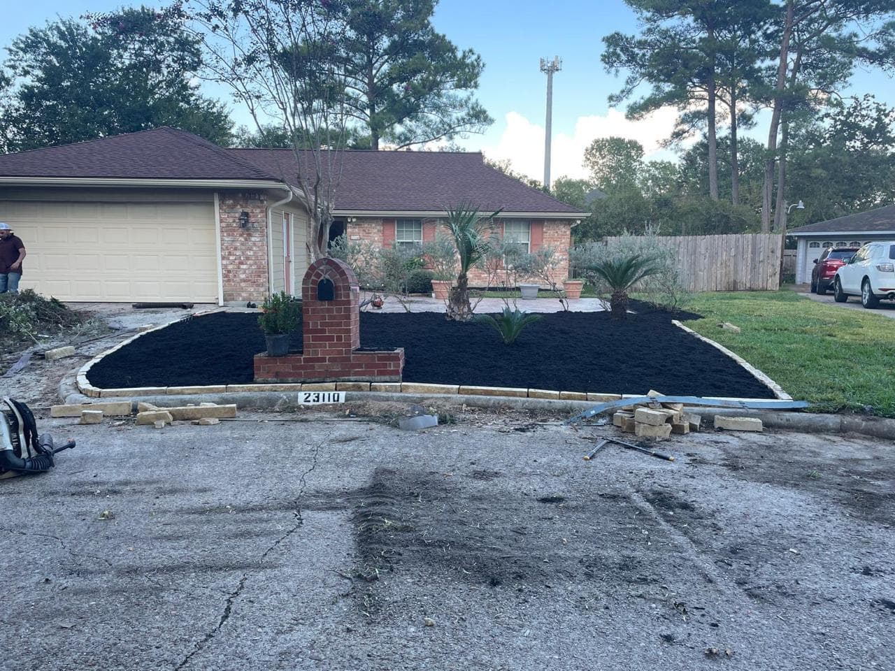 Landscaping & Property Improvements photograph from EG Tree Services in the Cleveland, Texas area