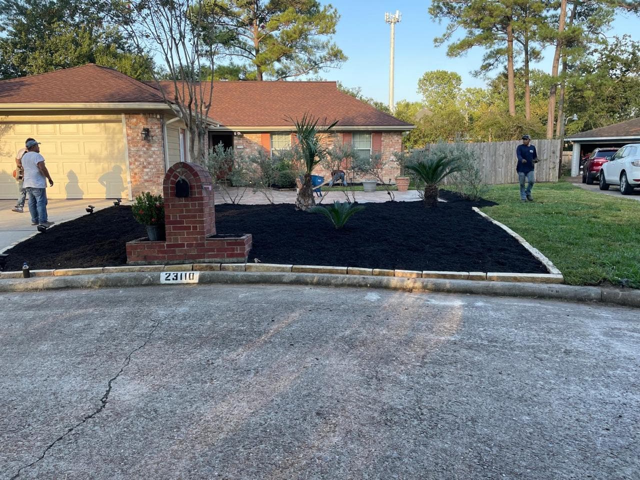Landscaping & Property Improvements photograph from EG Tree Services in the Cleveland, Texas area