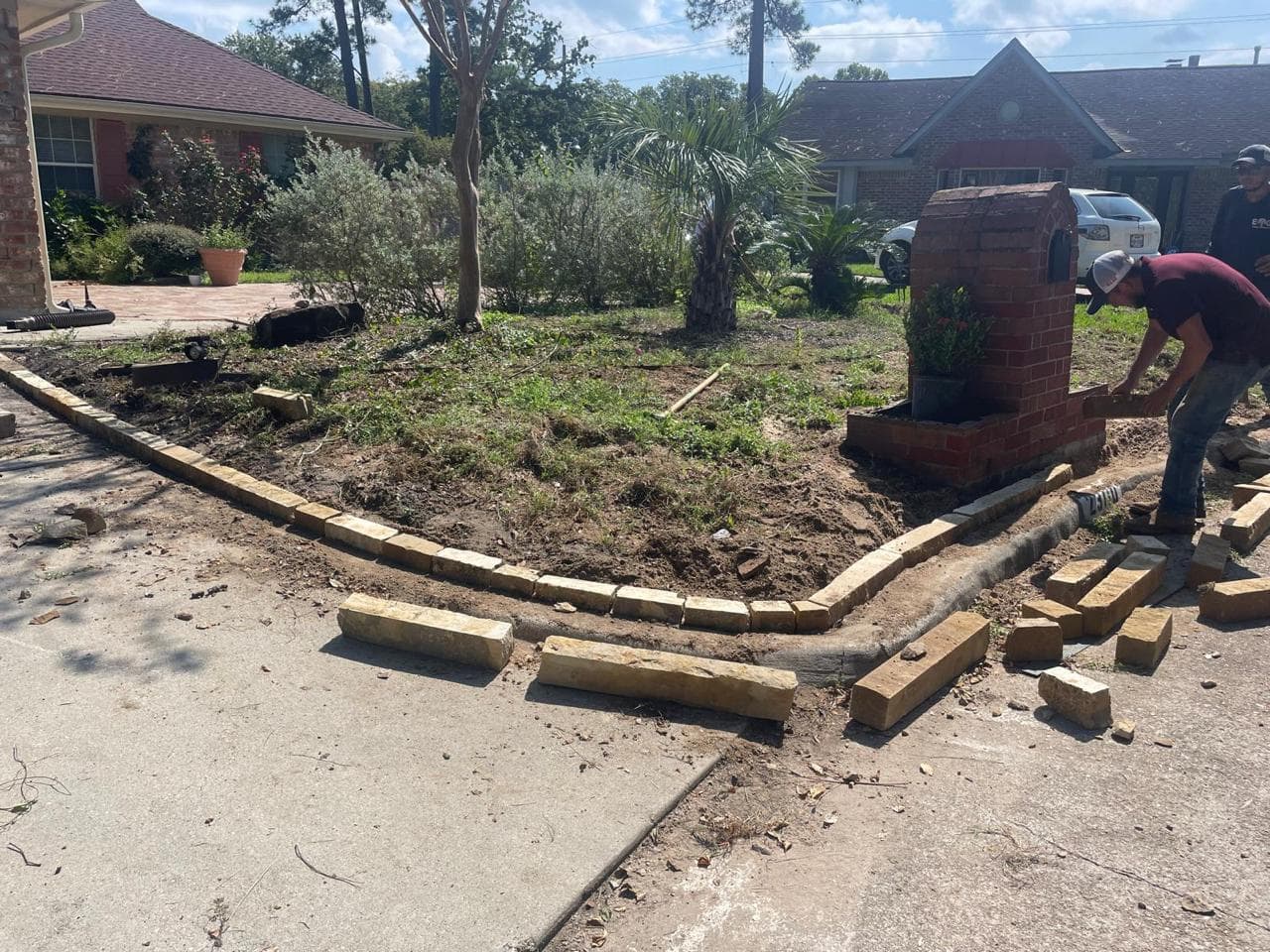 Landscaping & Property Improvements photograph from EG Tree Services in the Cleveland, Texas area