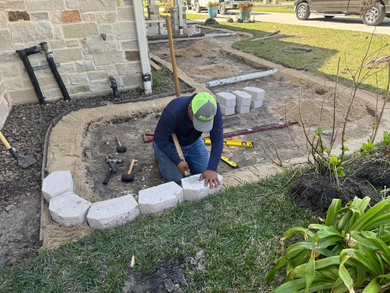 Landscaping & Property Improvements photograph from EG Tree Services in the Cleveland, Texas area