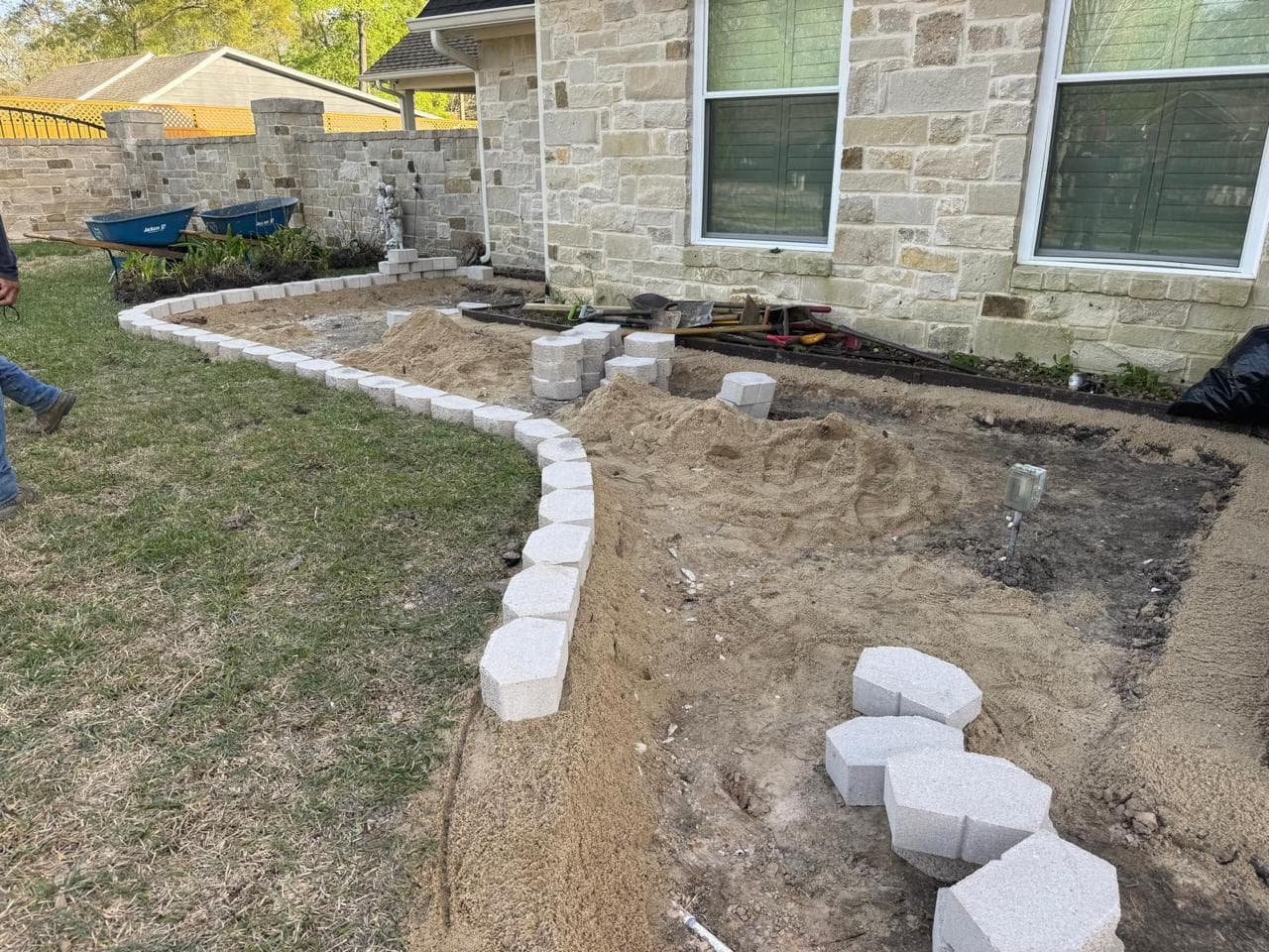 Landscaping & Property Improvements photograph from EG Tree Services in the Cleveland, Texas area