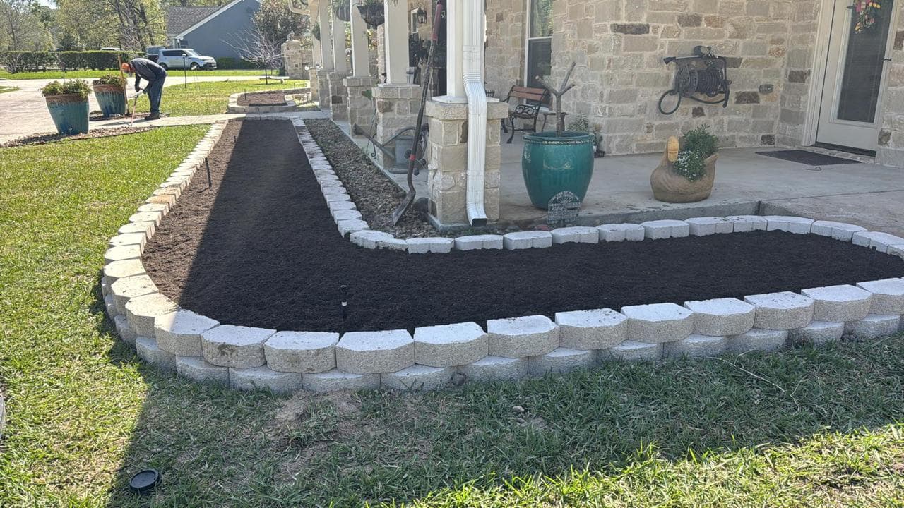 Landscaping & Property Improvements photograph from EG Tree Services in the Cleveland, Texas area