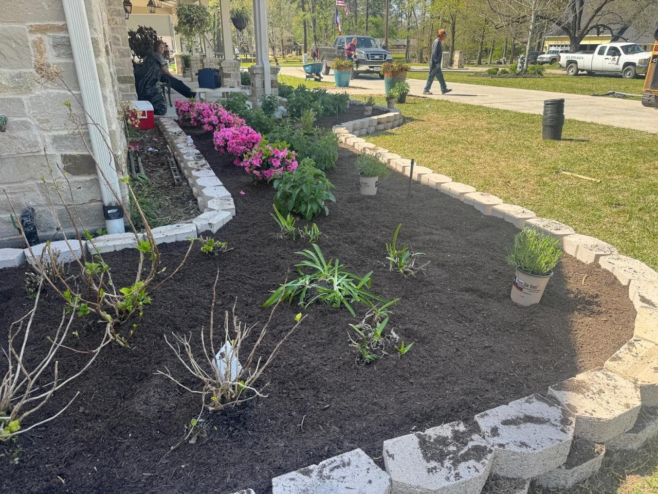 Landscaping & Property Improvements photograph from EG Tree Services in the Cleveland, Texas area