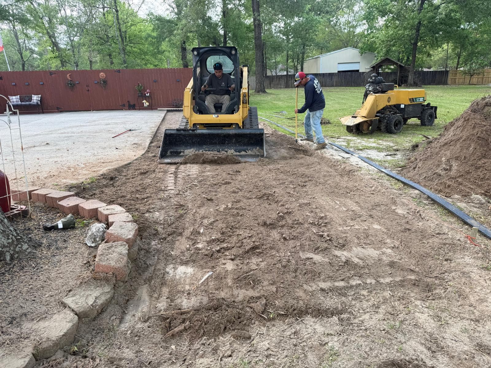 Landscaping & Property Improvements photograph from EG Tree Services in the Cleveland, Texas area