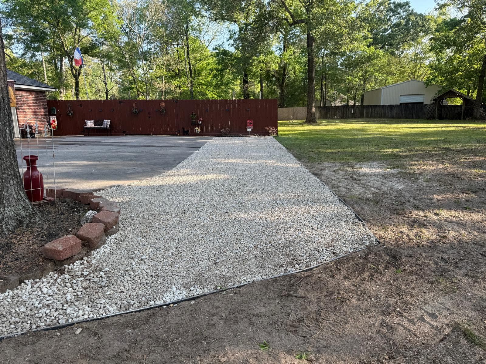 Landscaping & Property Improvements photograph from EG Tree Services in the Cleveland, Texas area