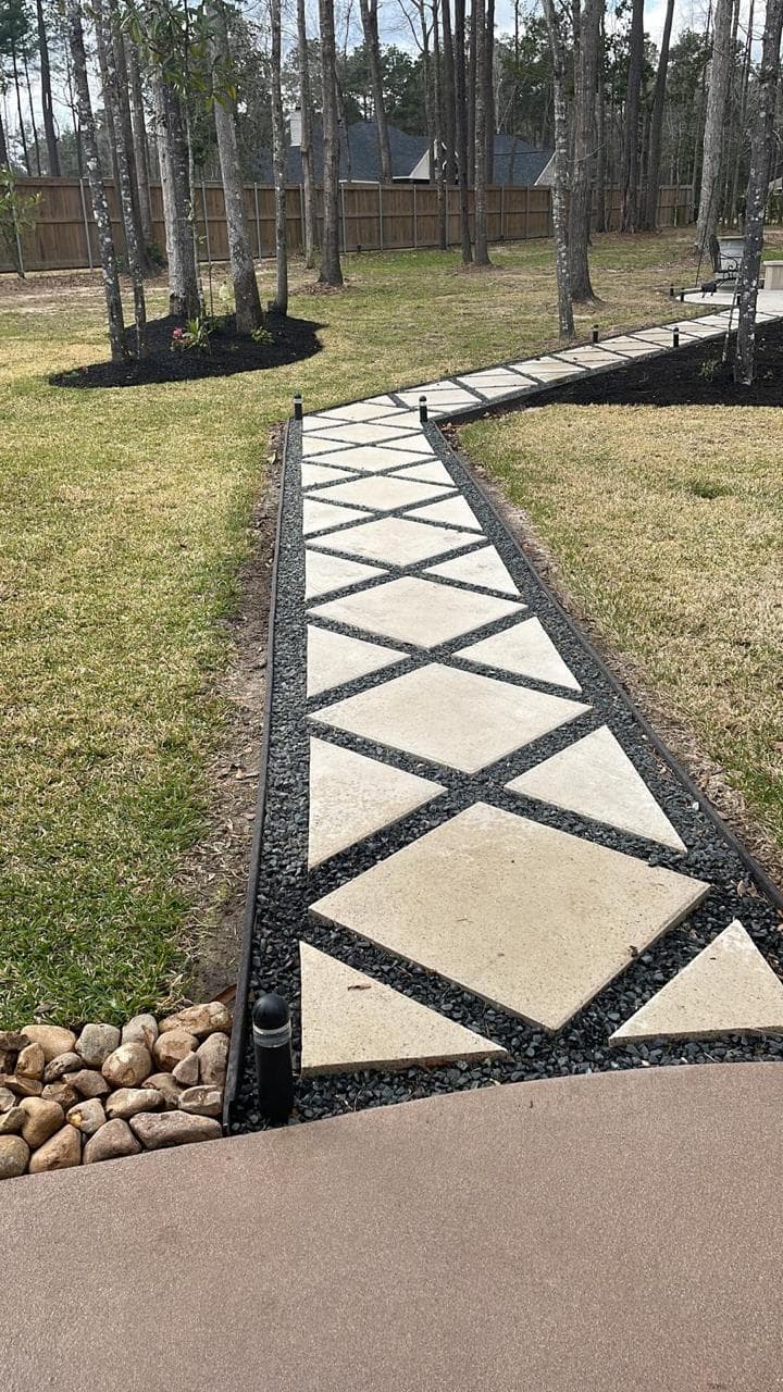 Landscaping & Property Improvements photograph from EG Tree Services in the Cleveland, Texas area