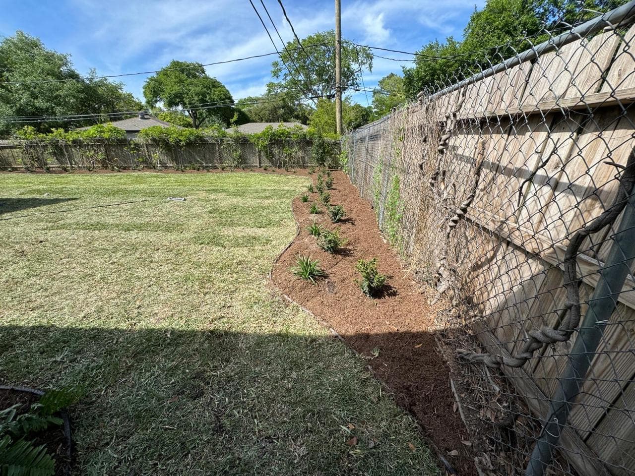 Landscaping & Property Improvements photograph from EG Tree Services in the Cleveland, Texas area