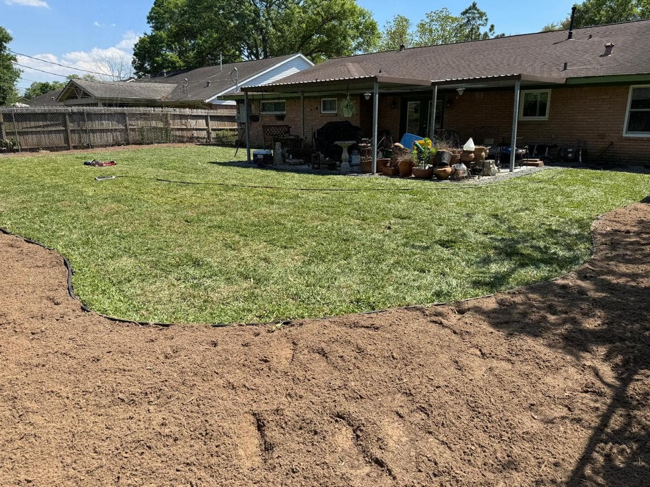 Landscaping & Property Improvements photograph from EG Tree Services in the Cleveland, Texas area