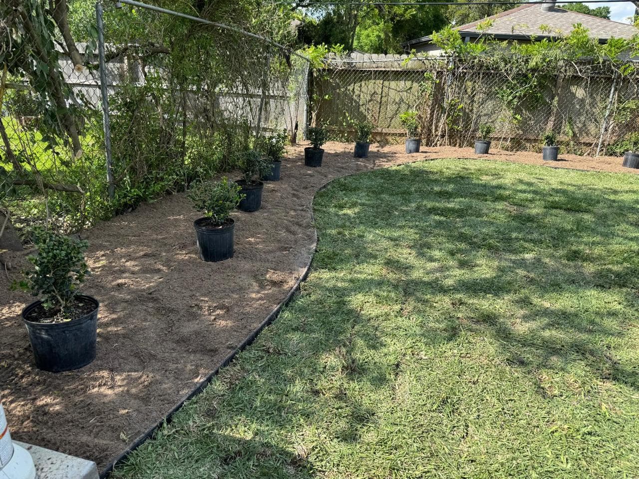 Landscaping & Property Improvements photograph from EG Tree Services in the Cleveland, Texas area