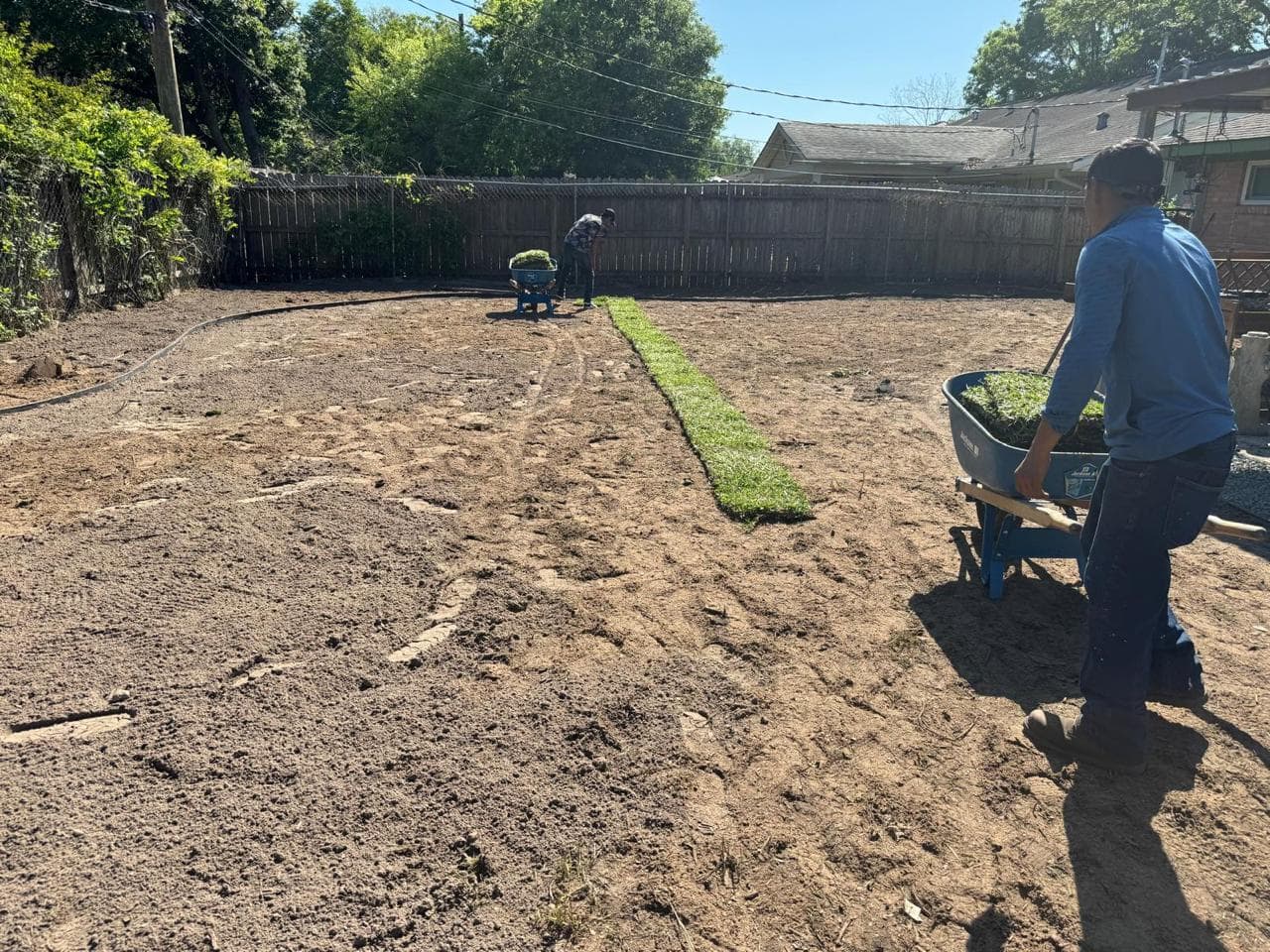 Landscaping & Property Improvements photograph from EG Tree Services in the Cleveland, Texas area