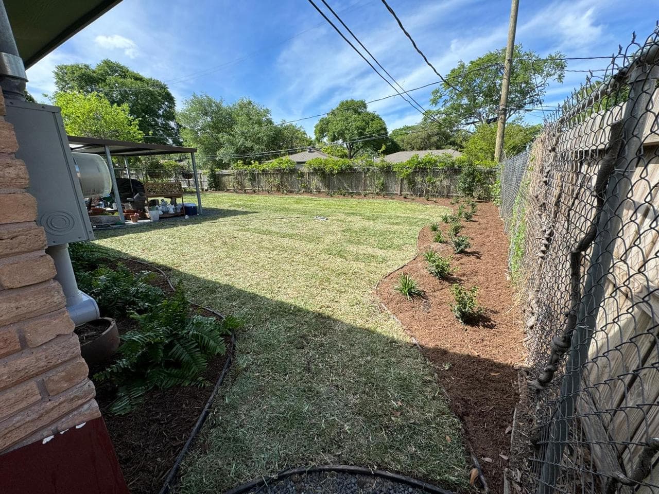 Landscaping & Property Improvements photograph from EG Tree Services in the Cleveland, Texas area