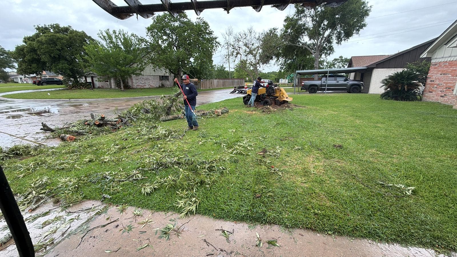 Landscaping & Property Improvements photograph from EG Tree Services in the Cleveland, Texas area